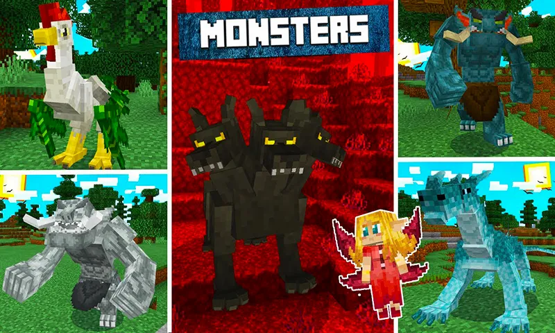 Mod 700 Mobs for Minecraft PE | Indus Appstore | Screenshot