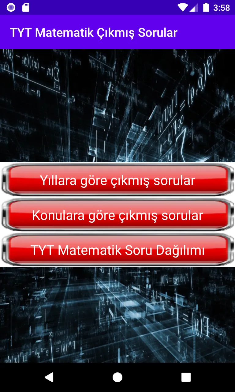 TYT Matematik çıkmış sorular | Indus Appstore | Screenshot