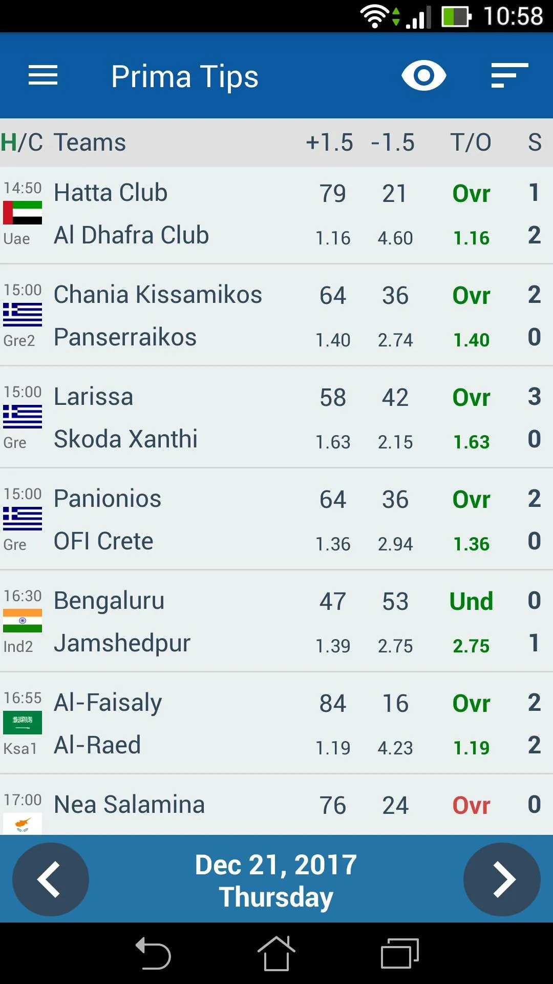 Football Predictions PrimaTips | Indus Appstore | Screenshot