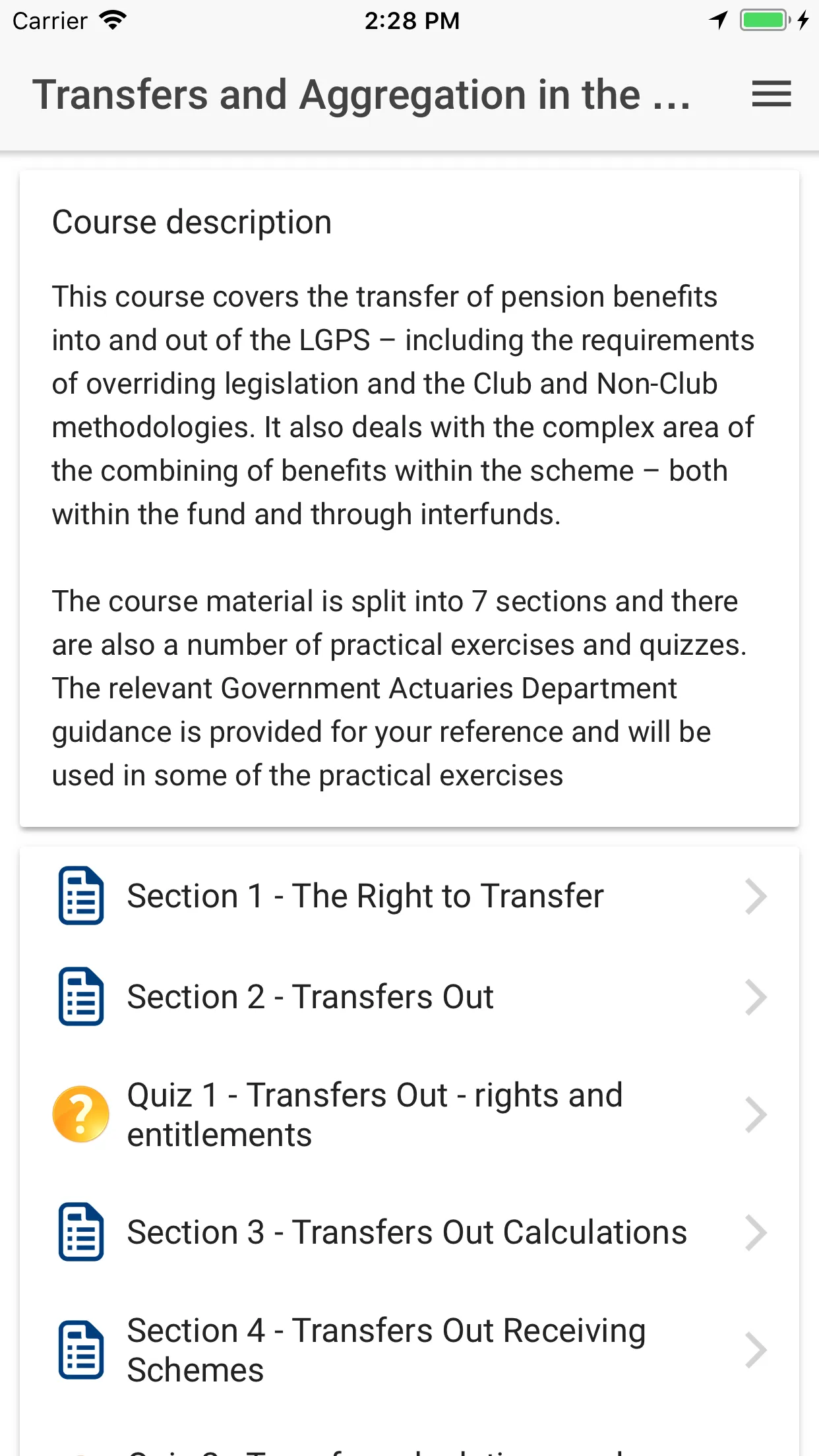 LGA LGPS Training | Indus Appstore | Screenshot