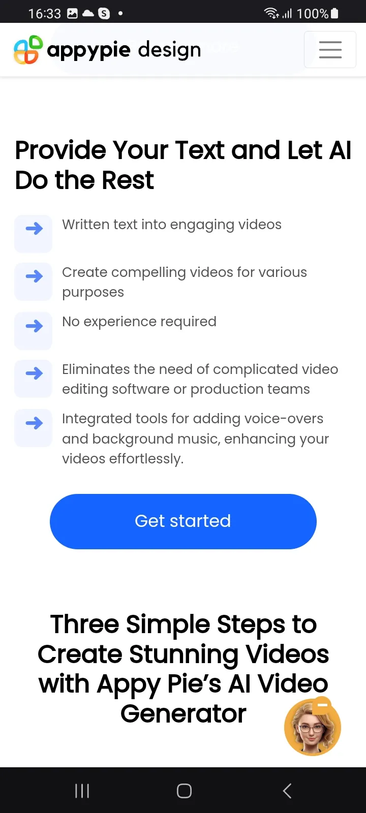 AI Video Generator | Indus Appstore | Screenshot