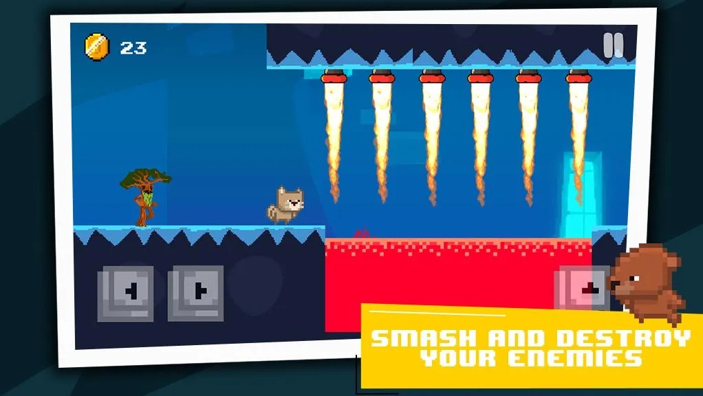 Super Cat Runner 8 bit 2D | Indus Appstore | Screenshot