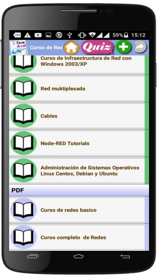 Curso de Red | Indus Appstore | Screenshot