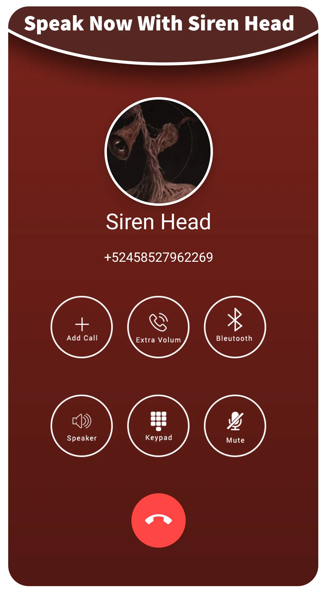 fake call chat with Siren Head | Indus Appstore | Screenshot