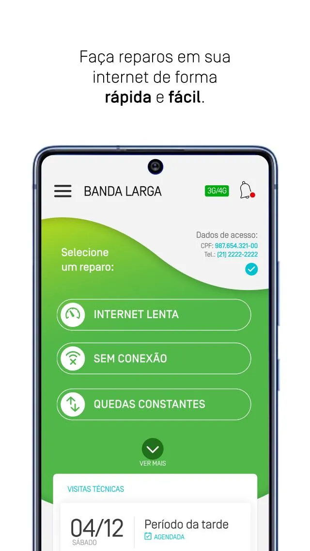 Técnico Virtual: Suporte da Oi | Indus Appstore | Screenshot