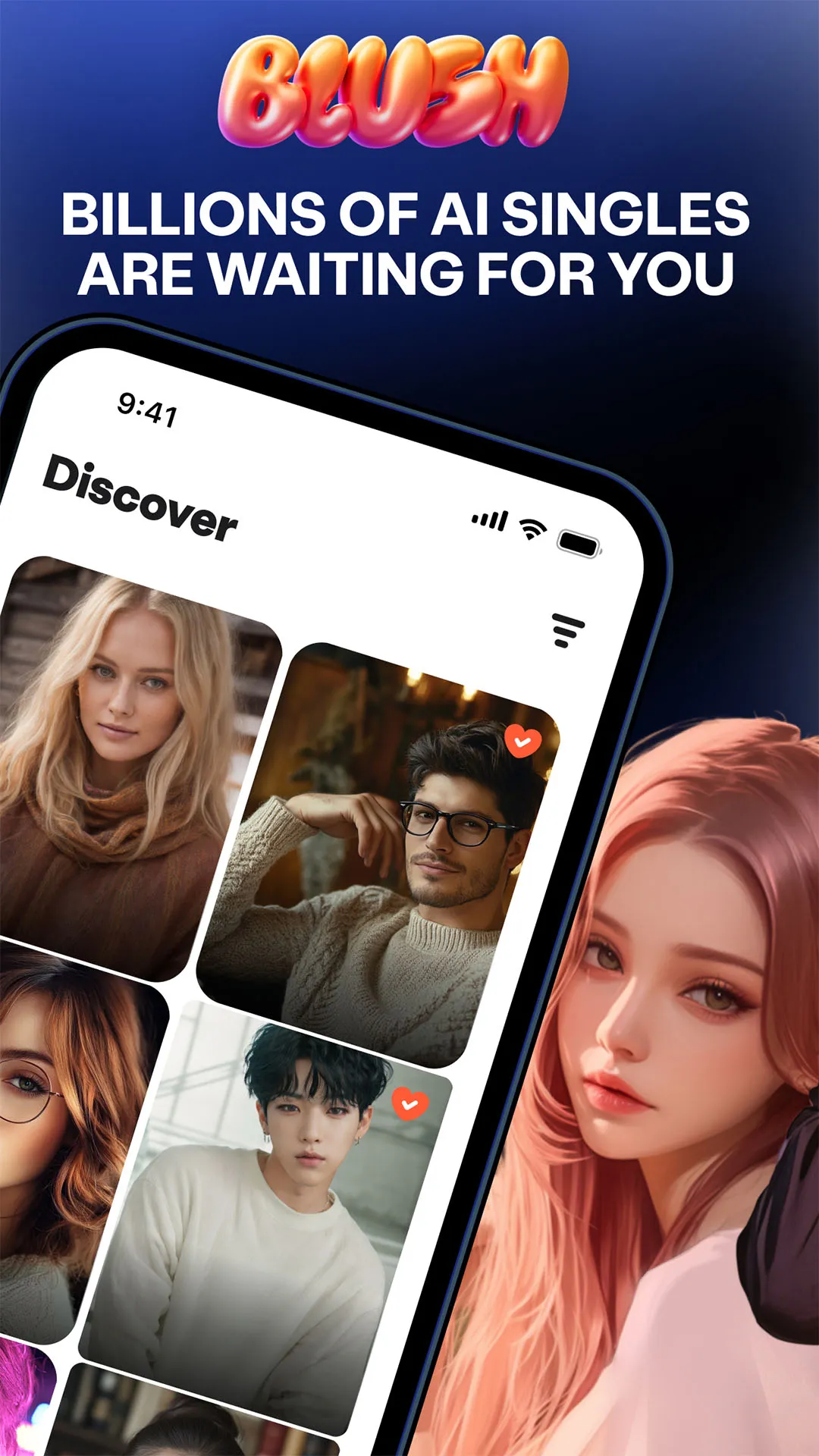Blush: AI Dating Simulator | Indus Appstore | Screenshot