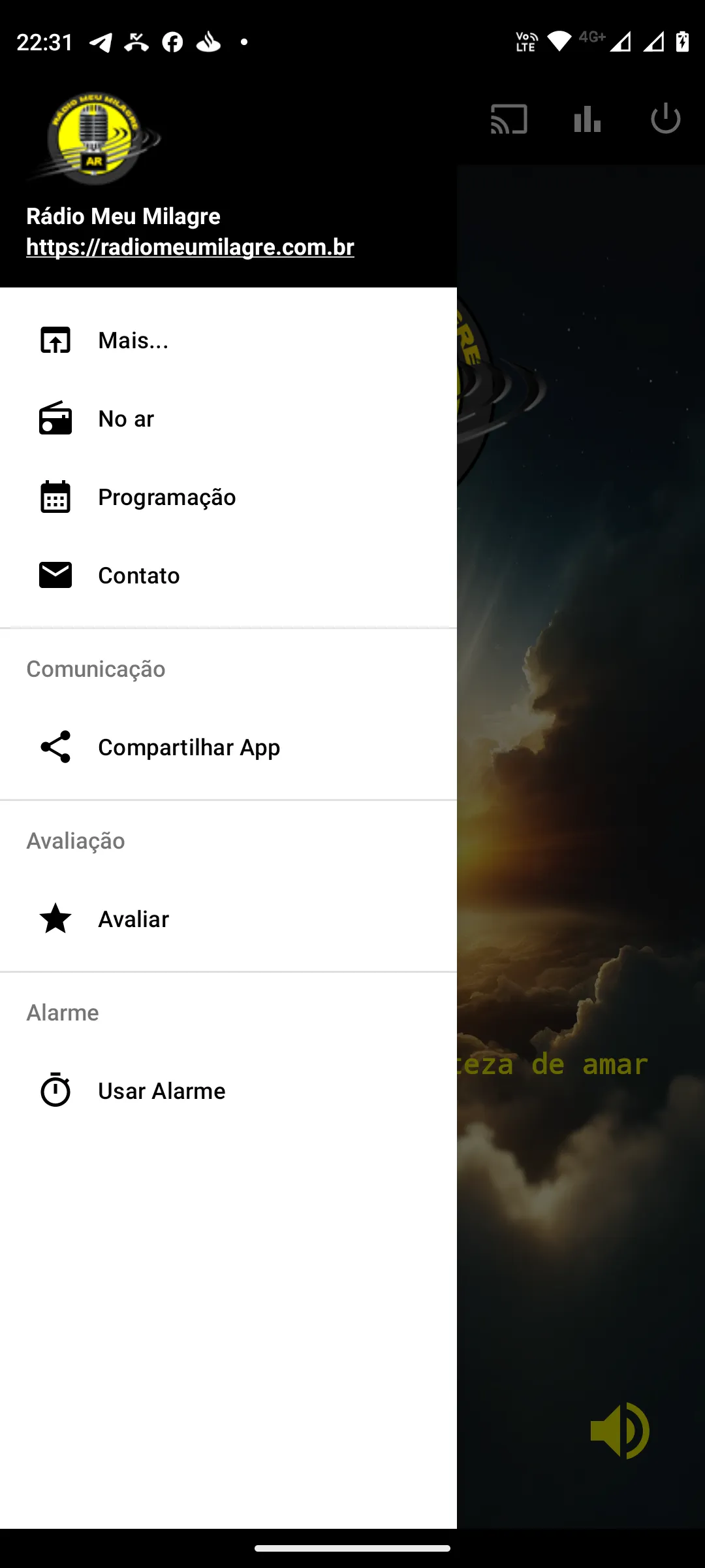 Rádio Meu Milagre | Indus Appstore | Screenshot