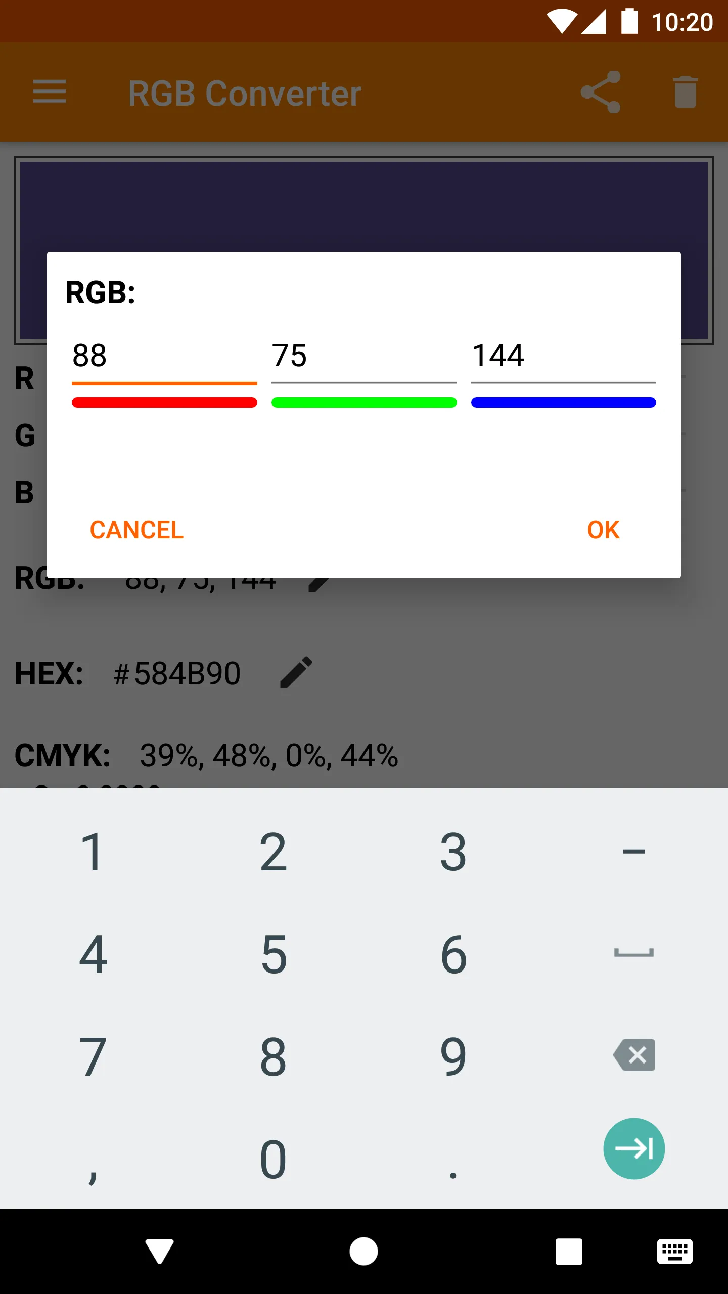 RGB converter | Indus Appstore | Screenshot