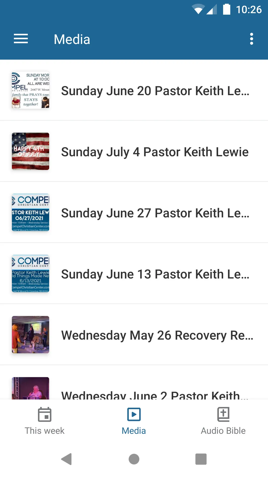 Compel Christian Center | Indus Appstore | Screenshot