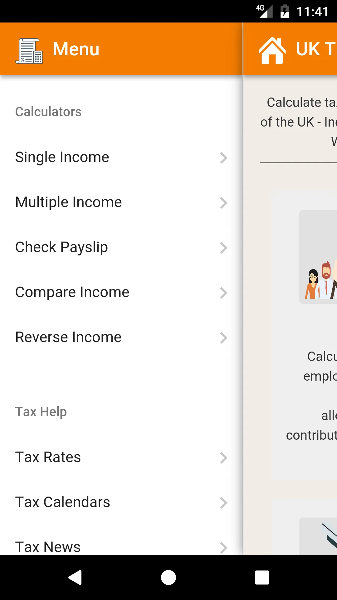 UK Tax Calculators | Indus Appstore | Screenshot