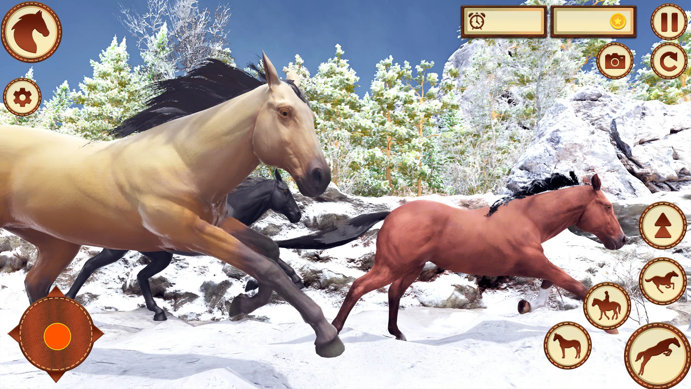 Virtual Wild Horse Family Sim | Indus Appstore | Screenshot