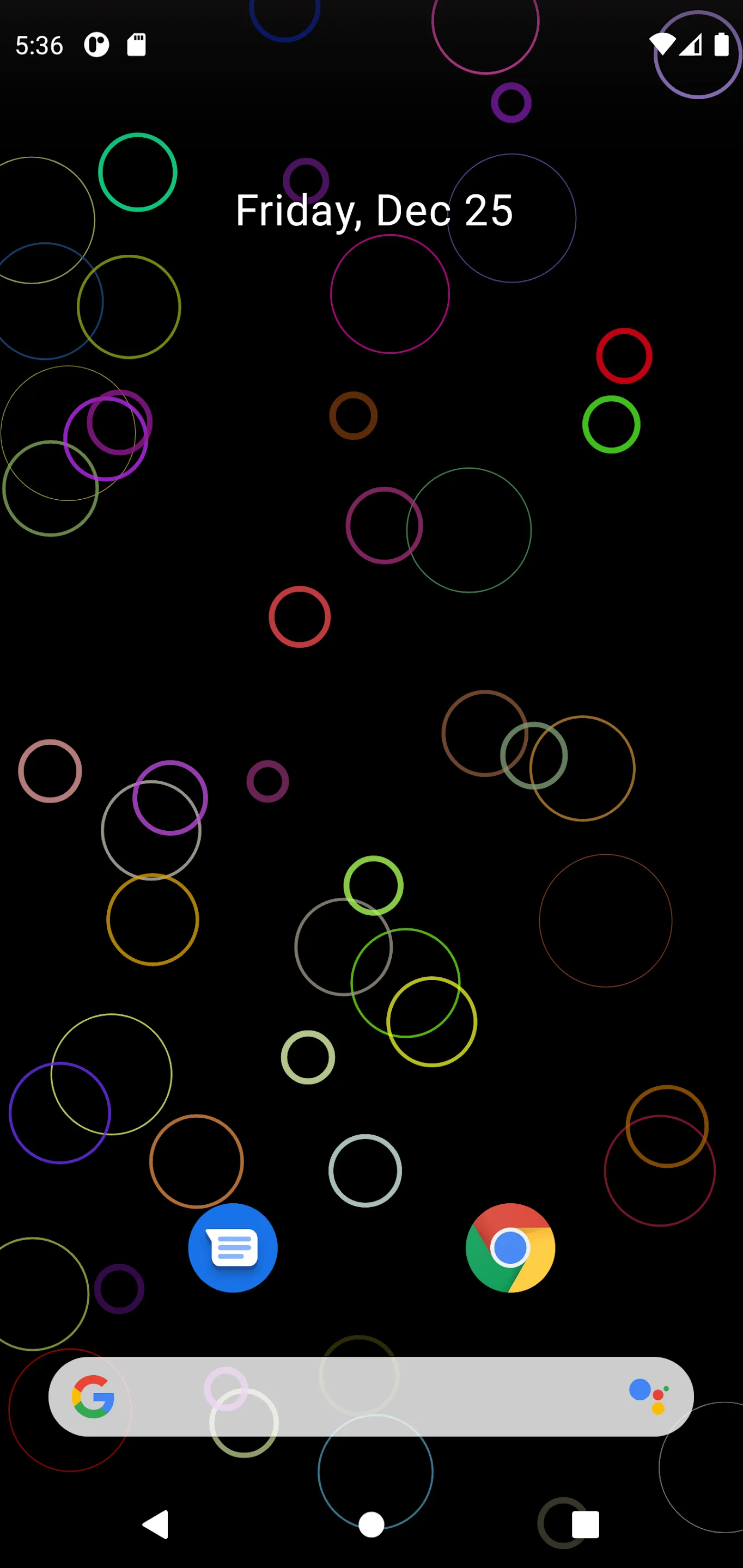 Circles Live Wallpaper | Indus Appstore | Screenshot