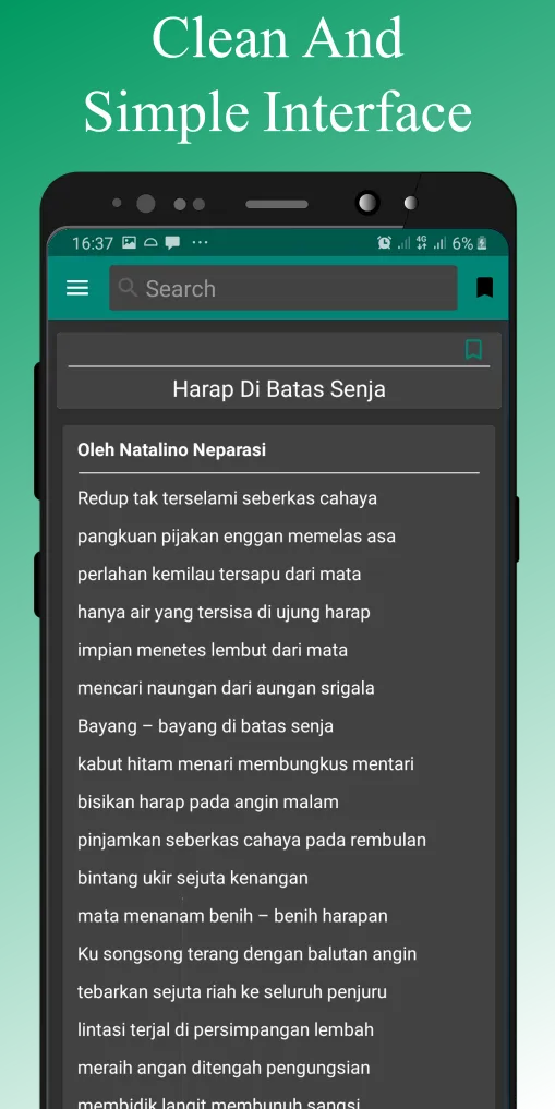 Kumpulan Puisi | Indus Appstore | Screenshot