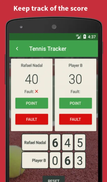 Tennis Tracker | Indus Appstore | Screenshot