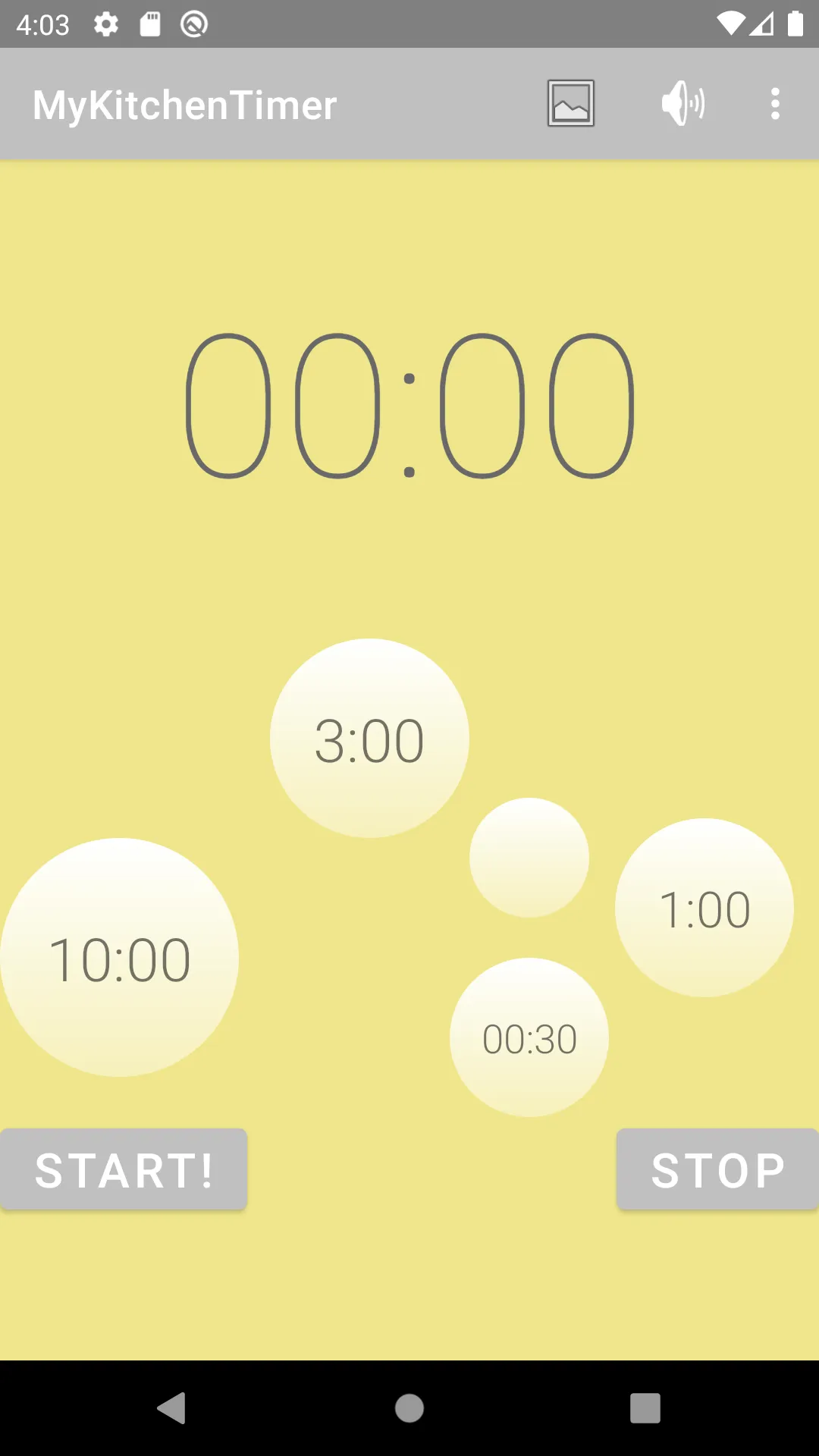 My Kitchen Timer | Indus Appstore | Screenshot