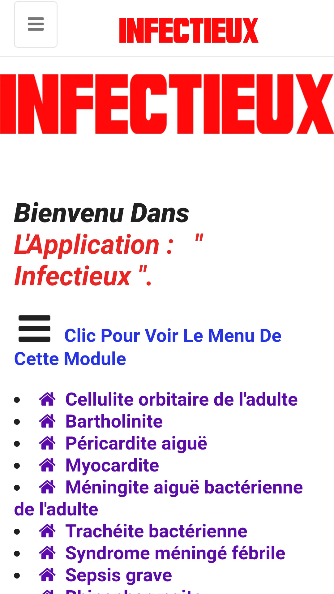 Infectious disease | Indus Appstore | Screenshot