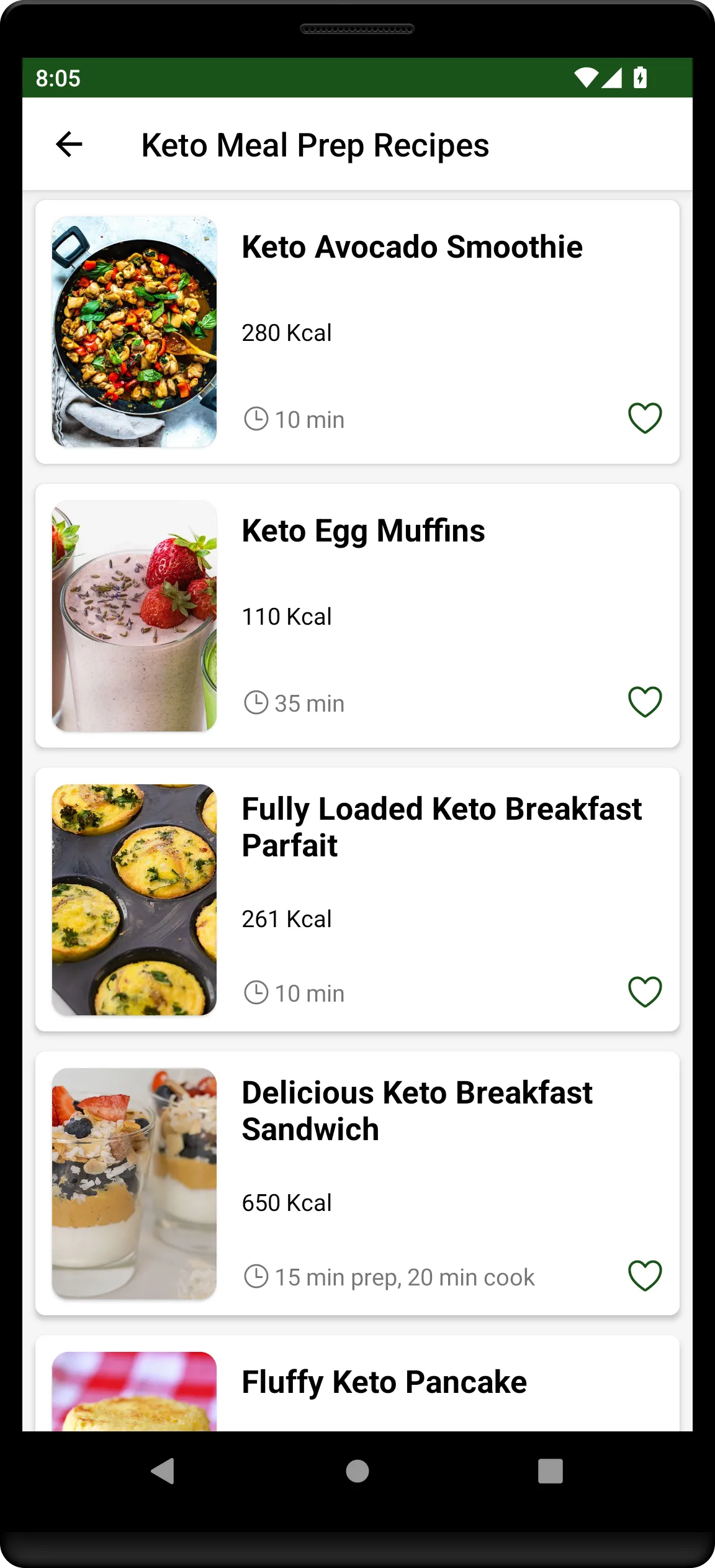 Healthy Meal Prep Pro Recipes | Indus Appstore | Screenshot