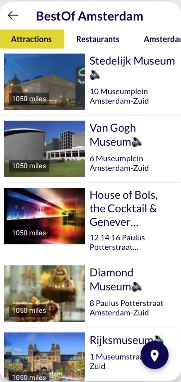 BestOf Amsterdam | Indus Appstore | Screenshot