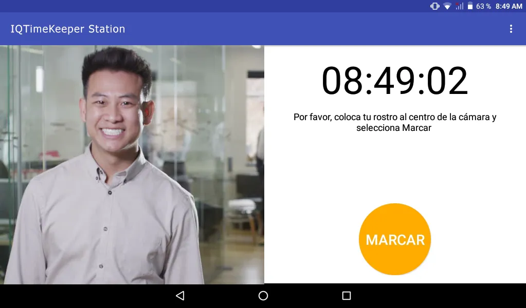IQ Timekeeper Station | Indus Appstore | Screenshot
