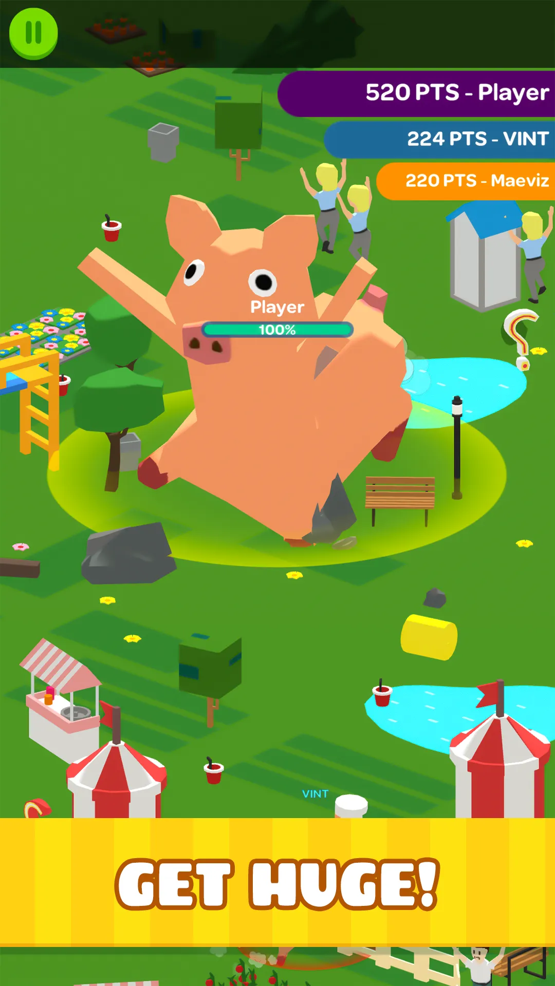 Piggy io - Pig Evolution | Indus Appstore | Screenshot