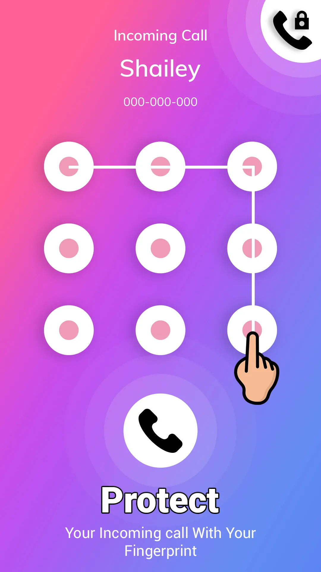 Incoming Call Lock Screen | Indus Appstore | Screenshot