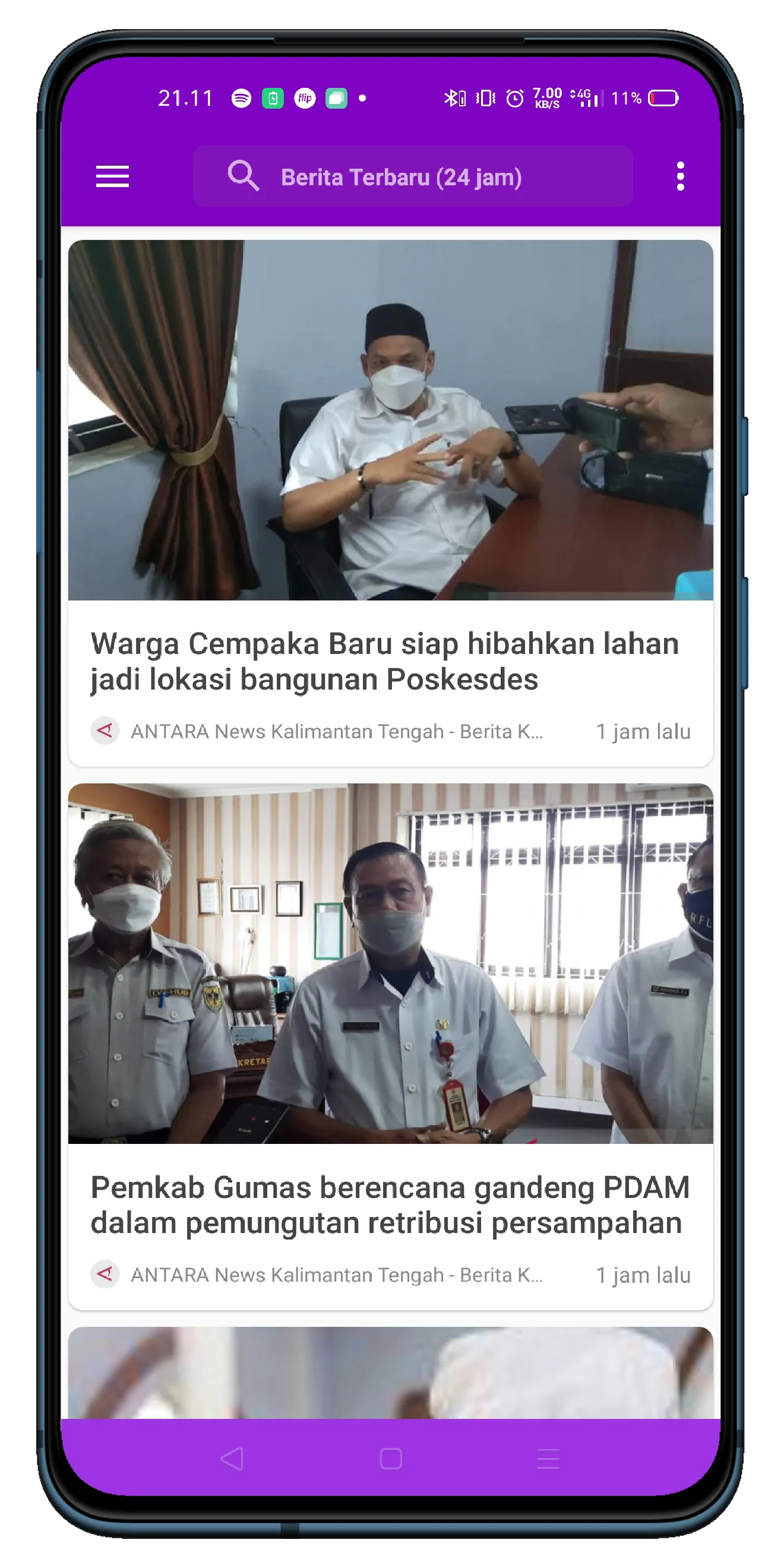 Berita Kalteng (Berita Kaliman | Indus Appstore | Screenshot