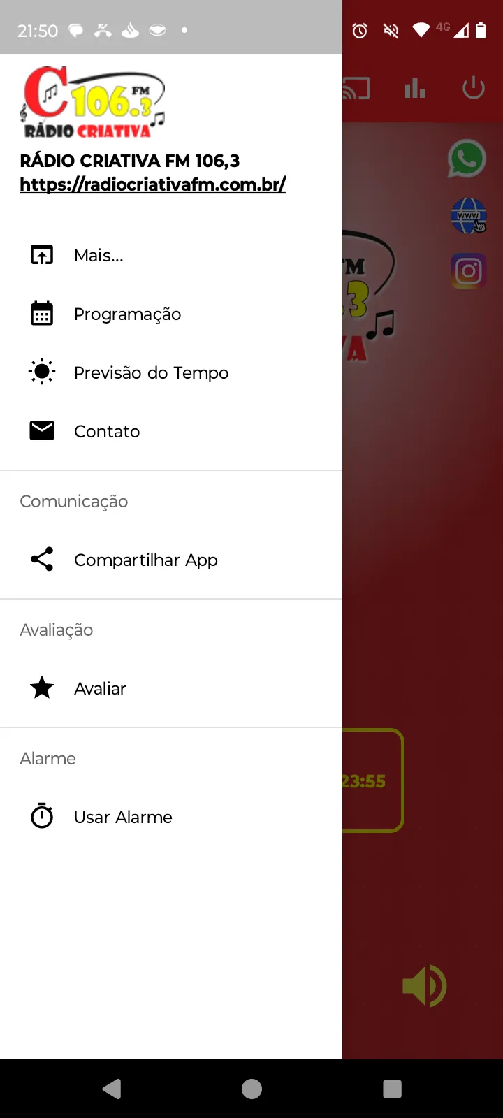 RÁDIO CRIATIVA FM 106,3 | Indus Appstore | Screenshot