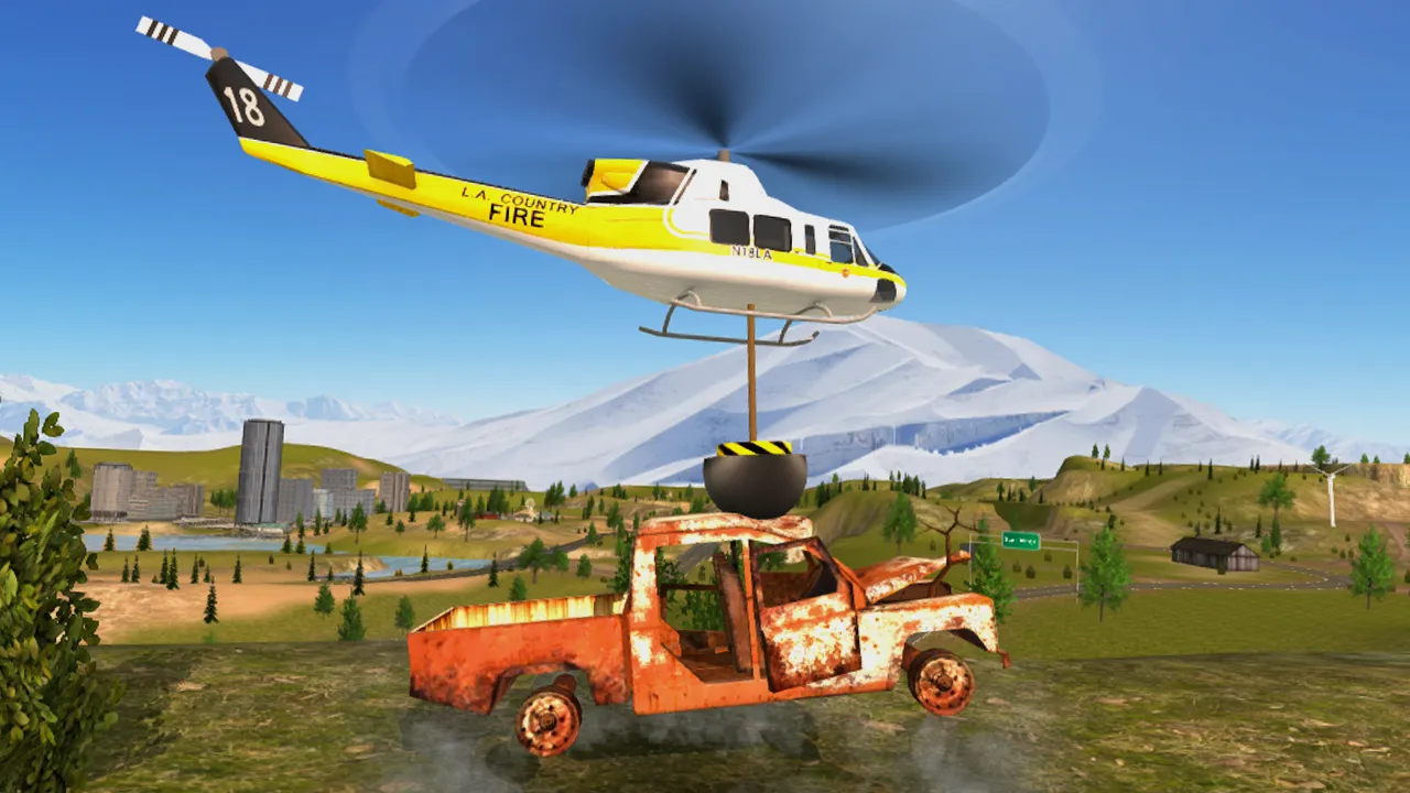 Police Helicopter Flying | Indus Appstore | Screenshot