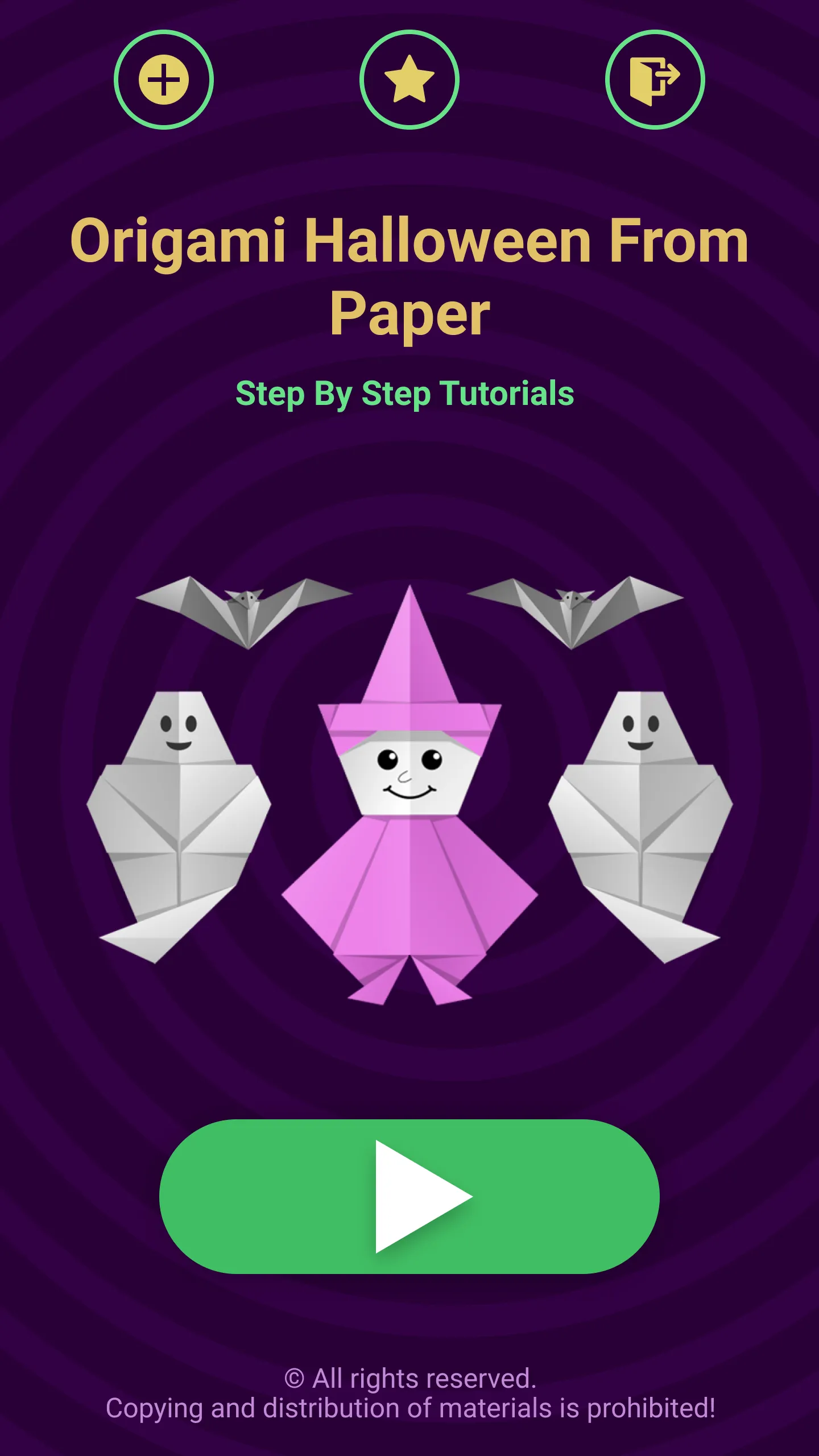 Origami Halloween From Paper | Indus Appstore | Screenshot