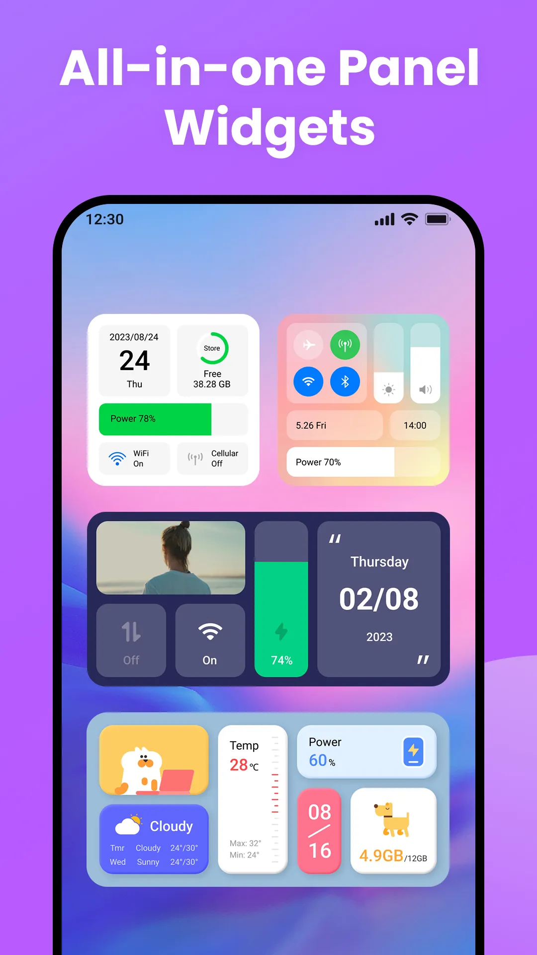 Nice Widgets | Indus Appstore | Screenshot