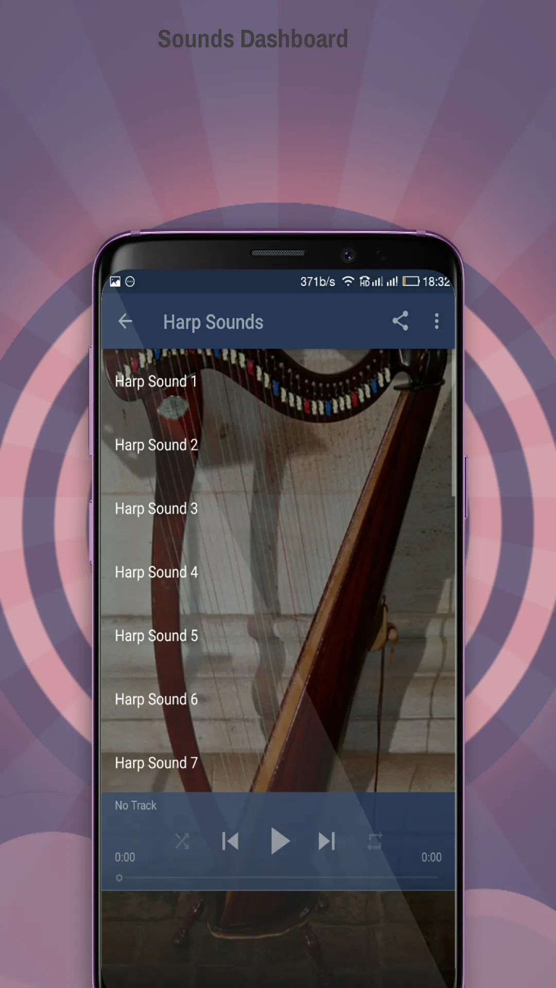 Harp Sounds | Indus Appstore | Screenshot