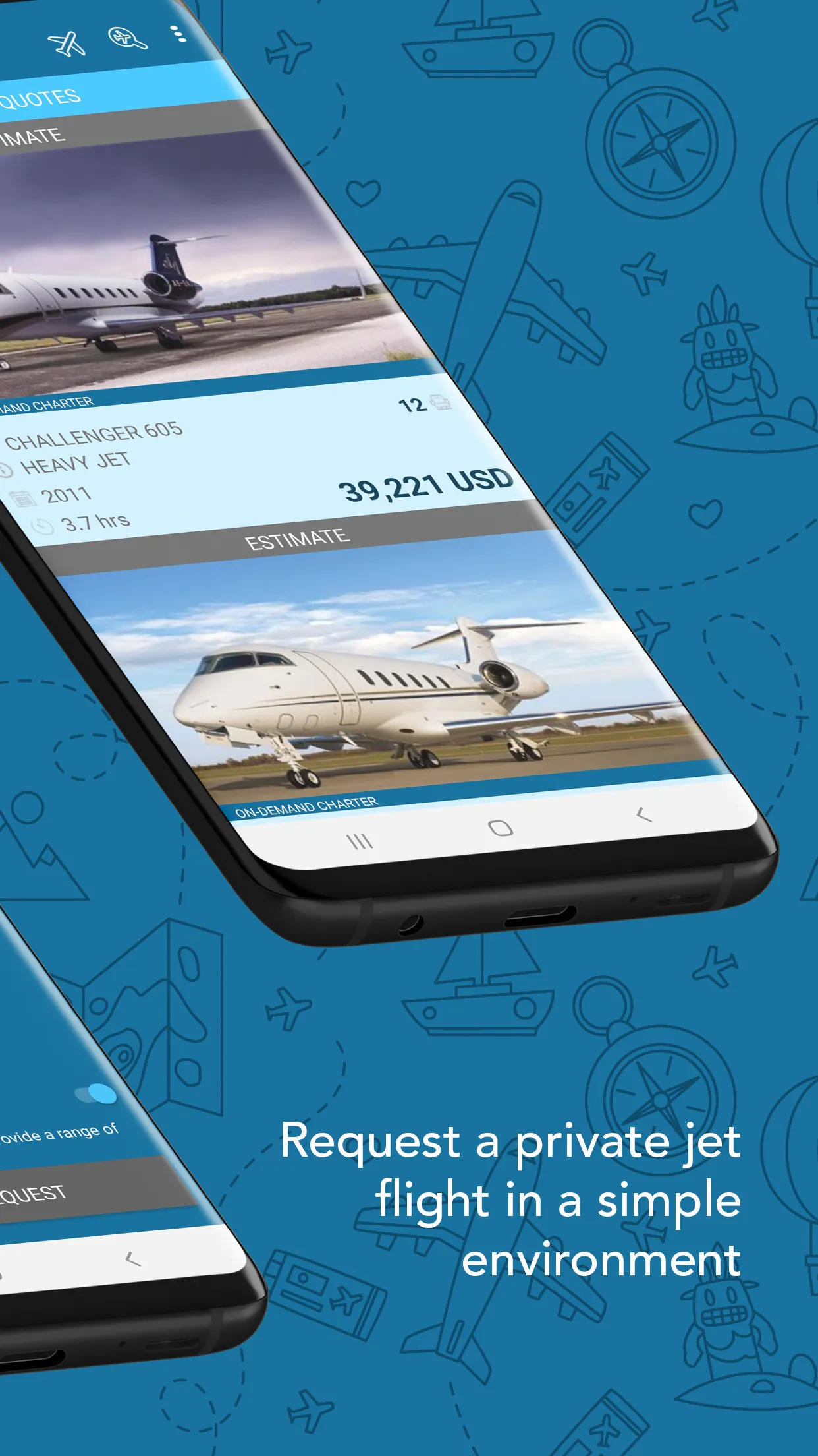 Jettly: Private Jet Charter | Indus Appstore | Screenshot