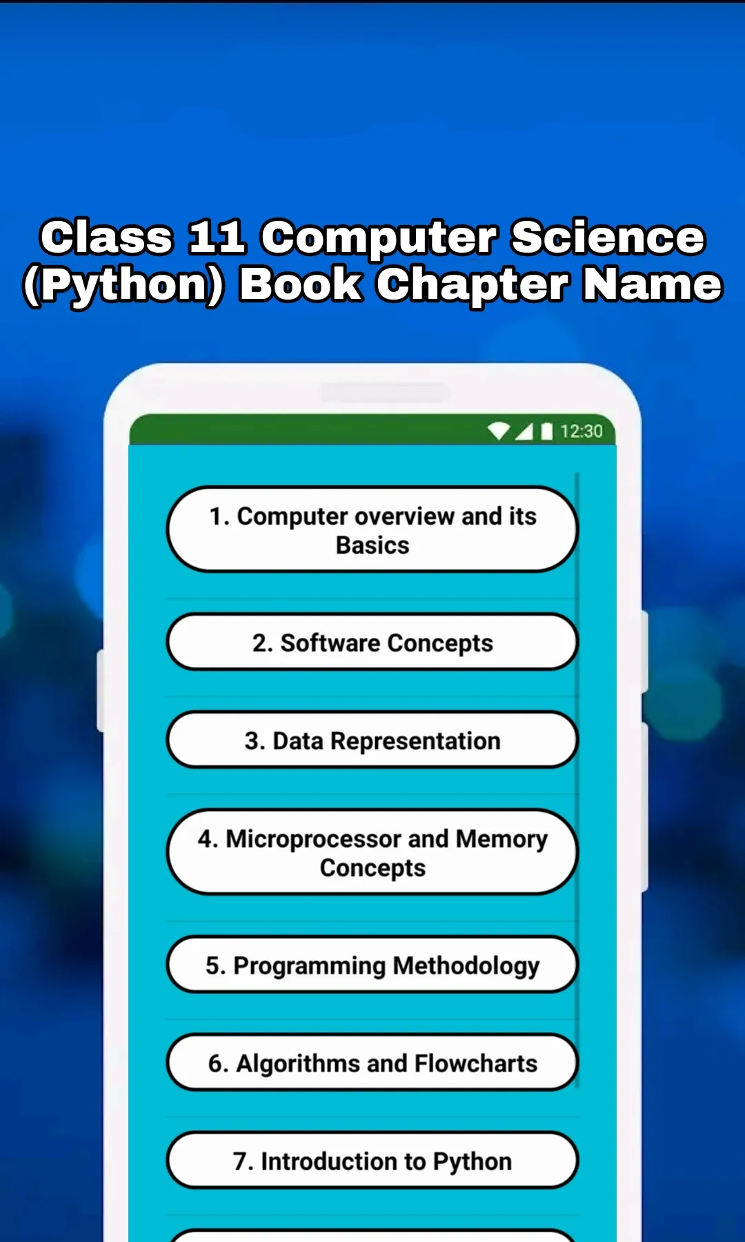 Class 11 Computer Science MCQs | Indus Appstore | Screenshot