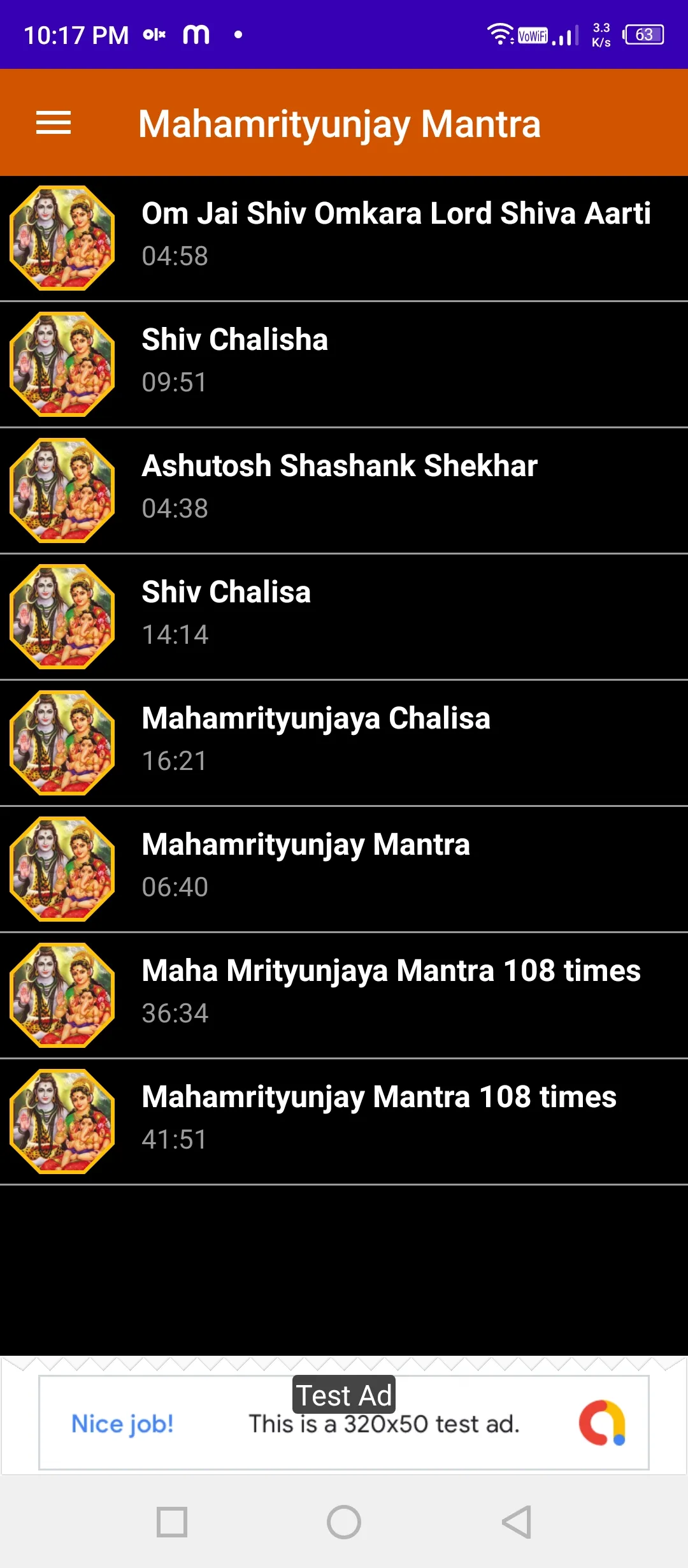 Mahamrityunjay Mantra | Indus Appstore | Screenshot