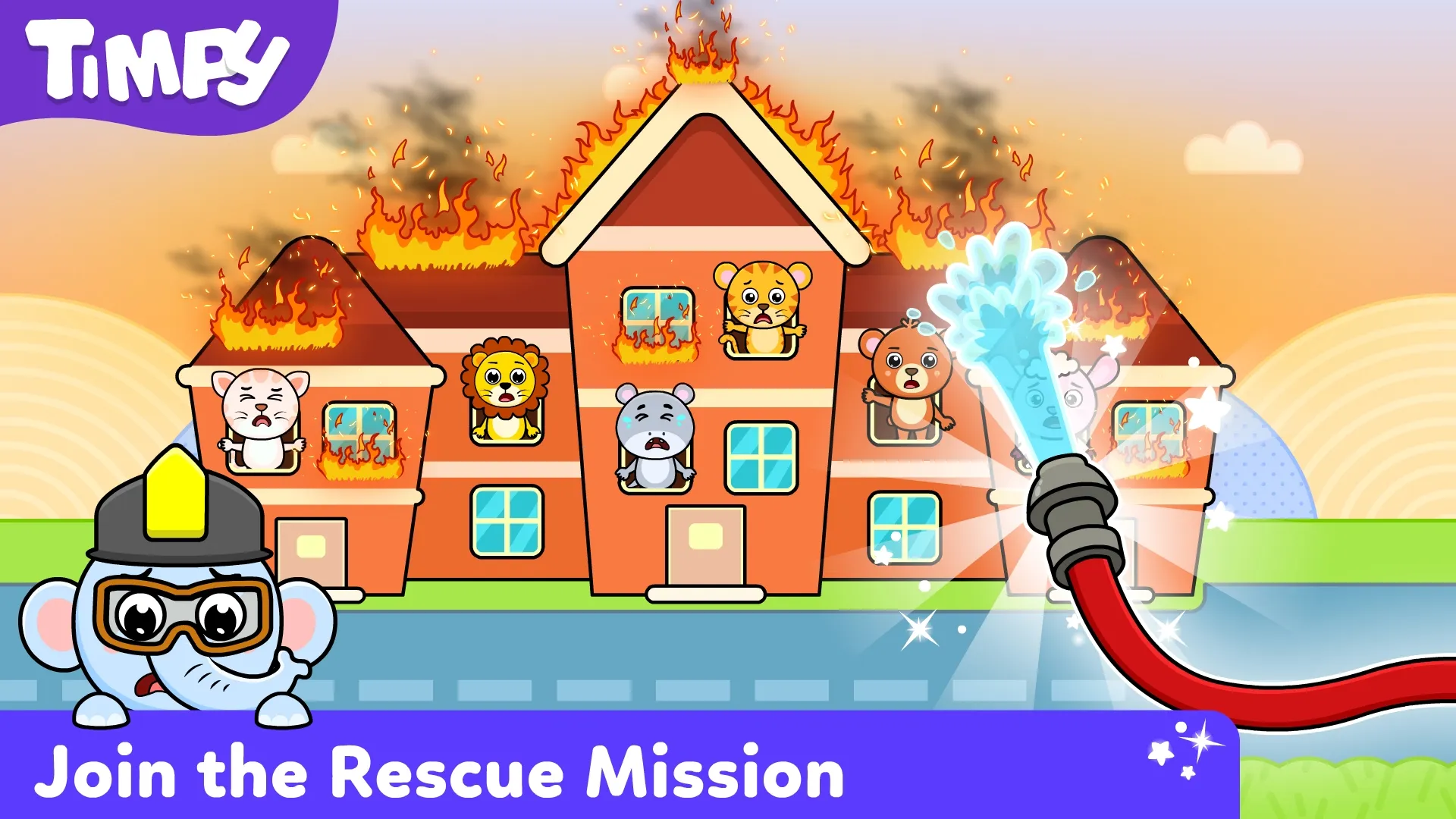 Timpy Kids Firefighter Games | Indus Appstore | Screenshot