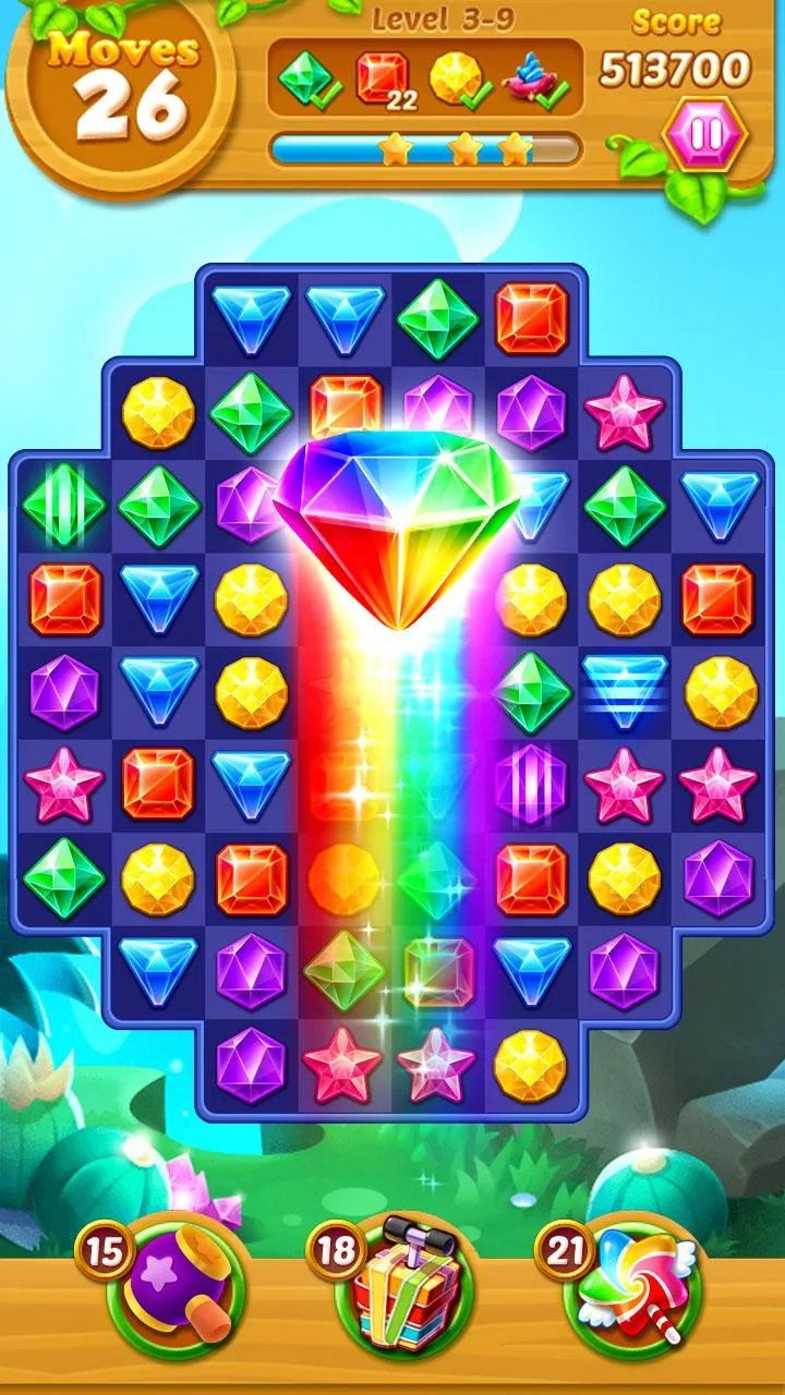 Jewels Track - Match 3 Puzzle | Indus Appstore | Screenshot