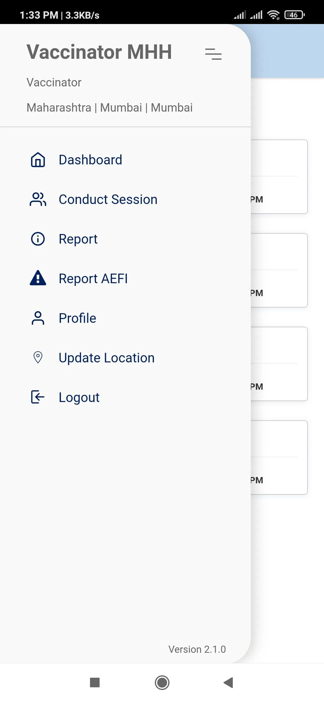Co-WIN Vaccinator App | Indus Appstore | Screenshot