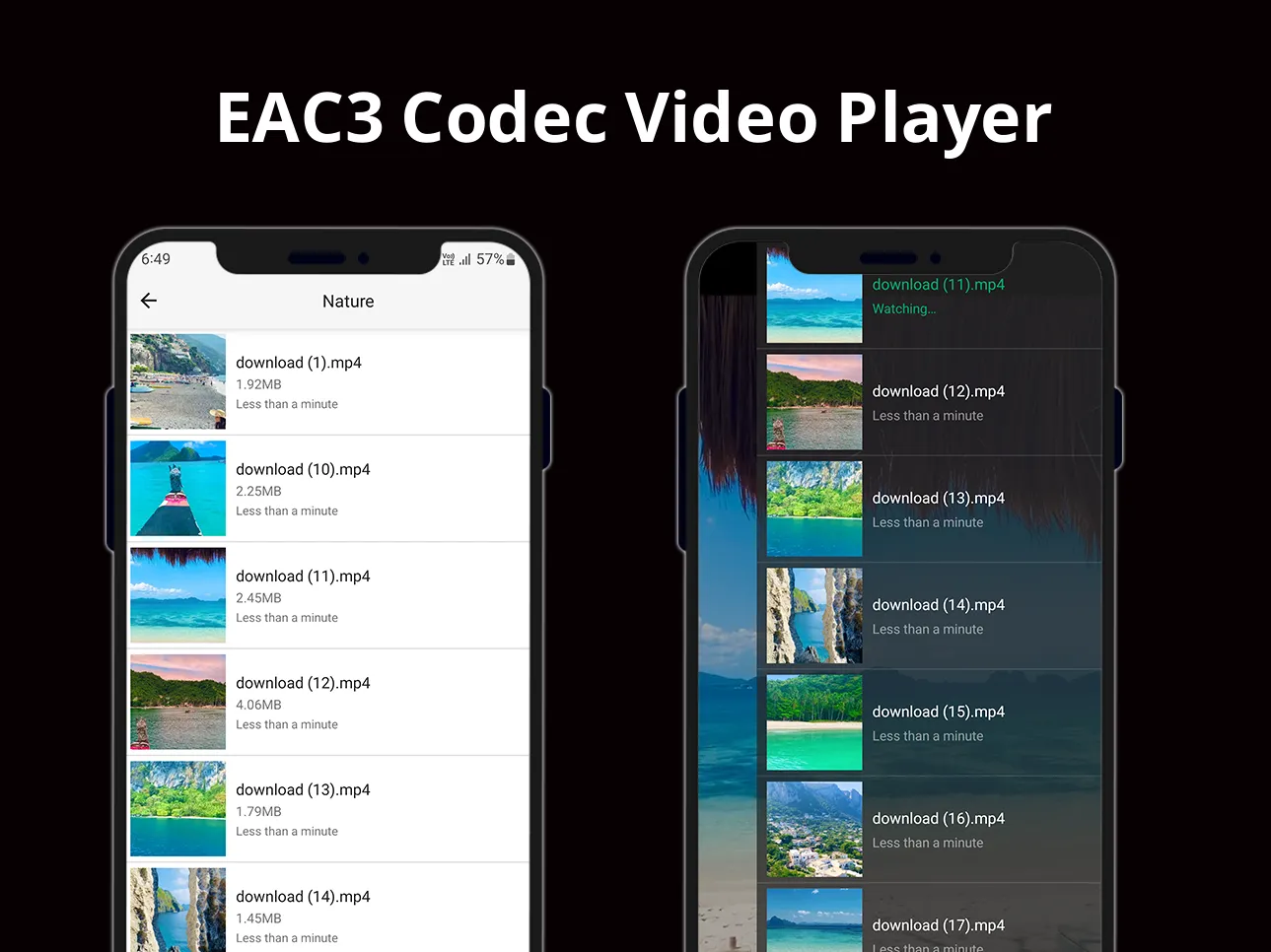 EAC3 Codec Video Player | Indus Appstore | Screenshot