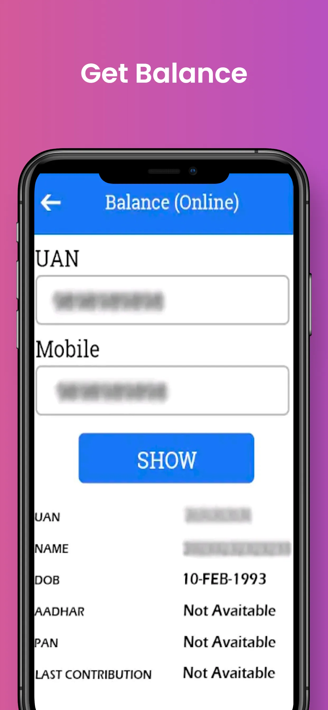 PF Withdrawal Passbook UAN KYC | Indus Appstore | Screenshot