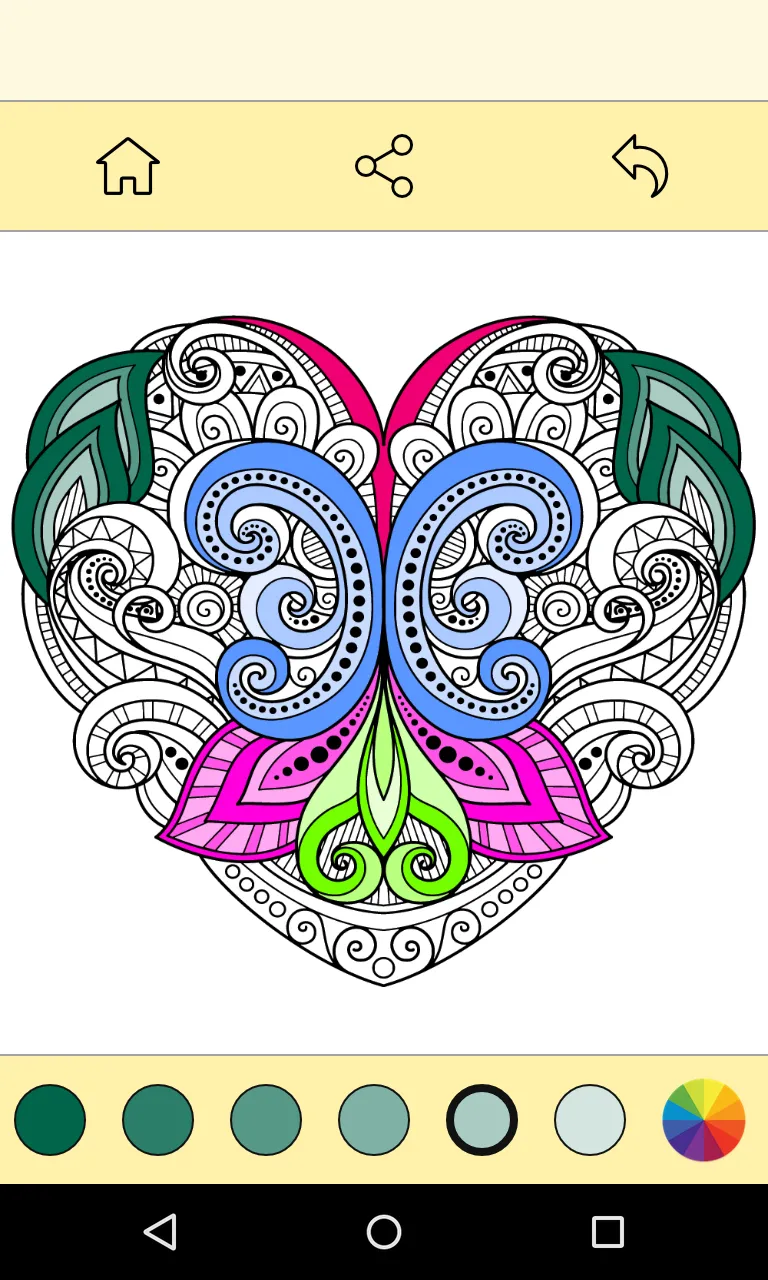 Coloring Book For Adults | Indus Appstore | Screenshot