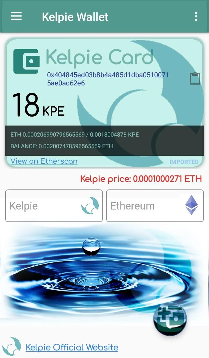 Kelpie Wallet - Cryptocurrency | Indus Appstore | Screenshot