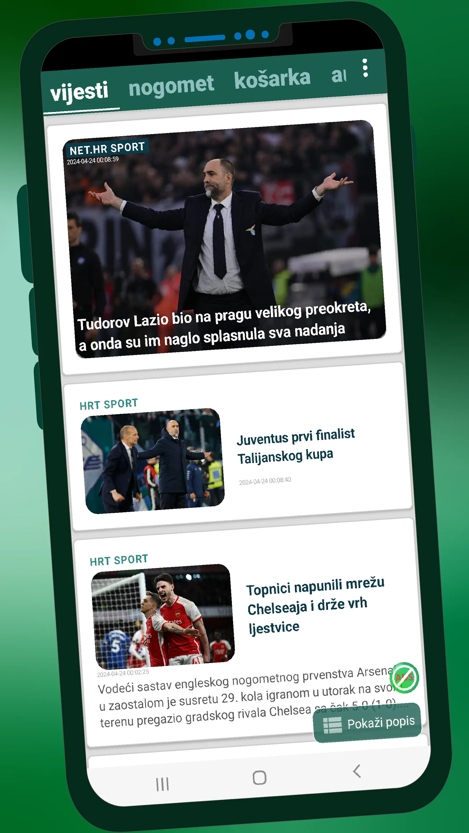 Samo Sport - Sportske Vijesti | Indus Appstore | Screenshot