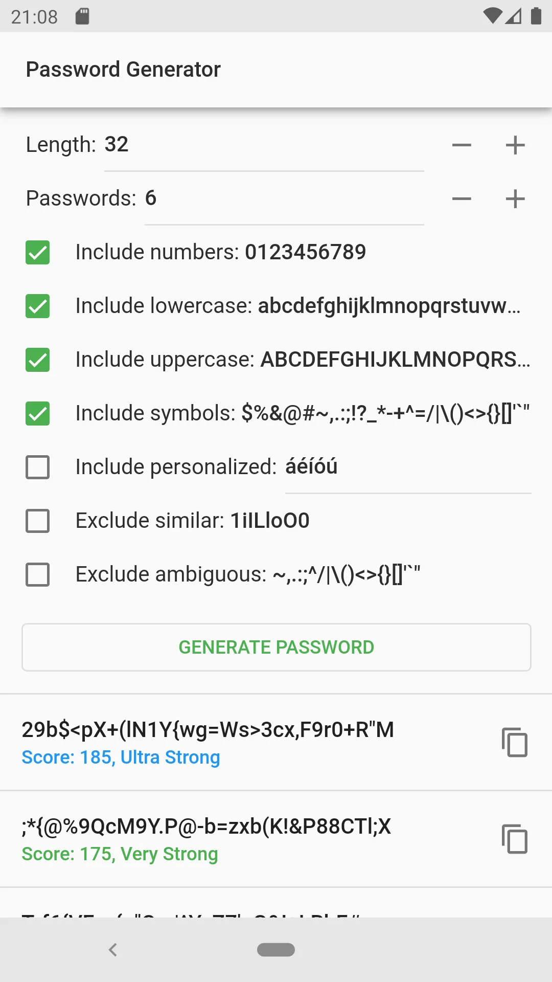 Password Generator | Indus Appstore | Screenshot