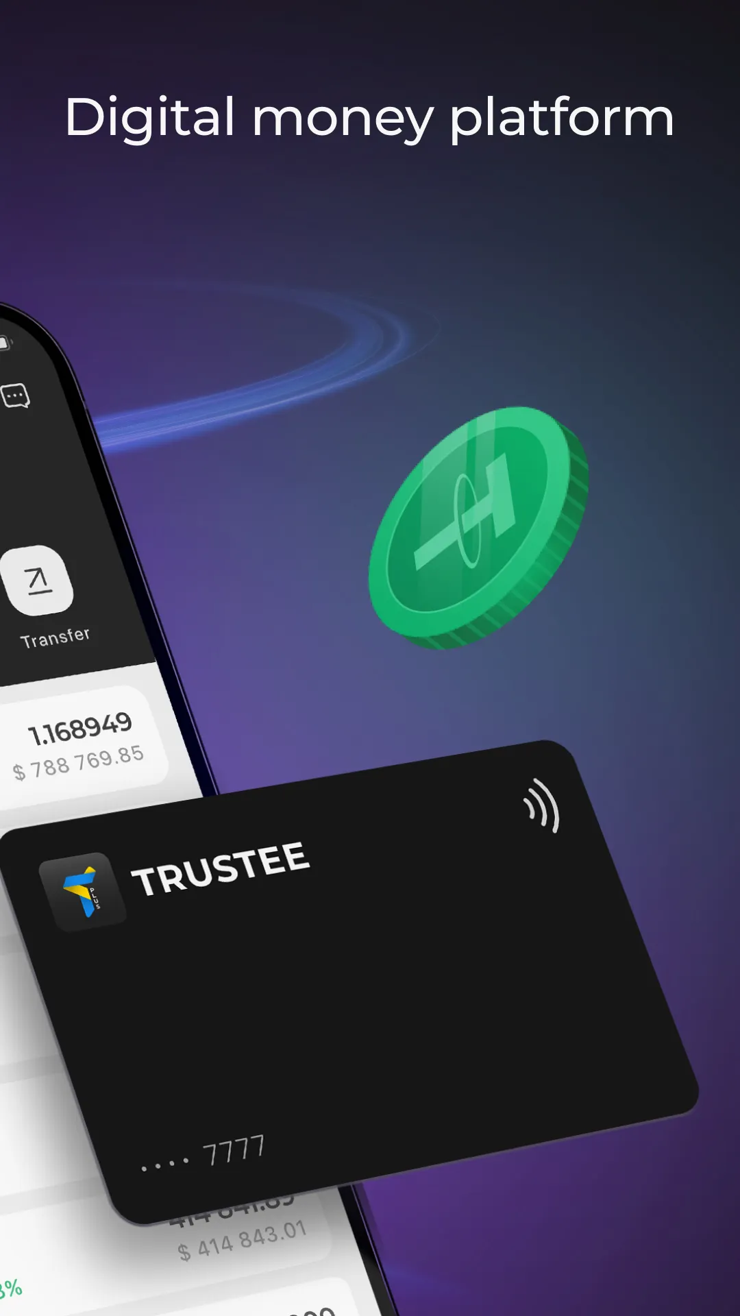 Trustee Plus | Wallet & Card | Indus Appstore | Screenshot