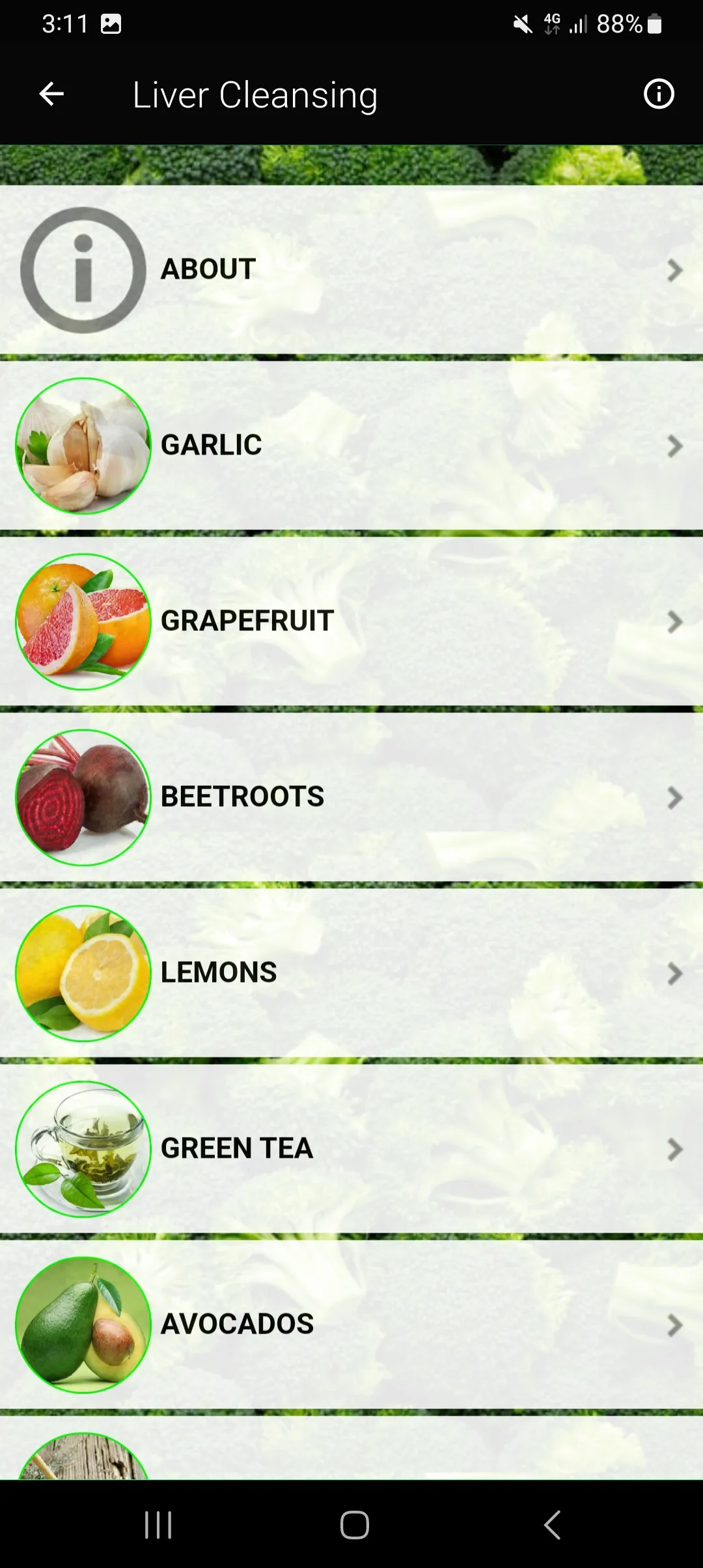 Top Liver Cleansing Superfoods | Indus Appstore | Screenshot