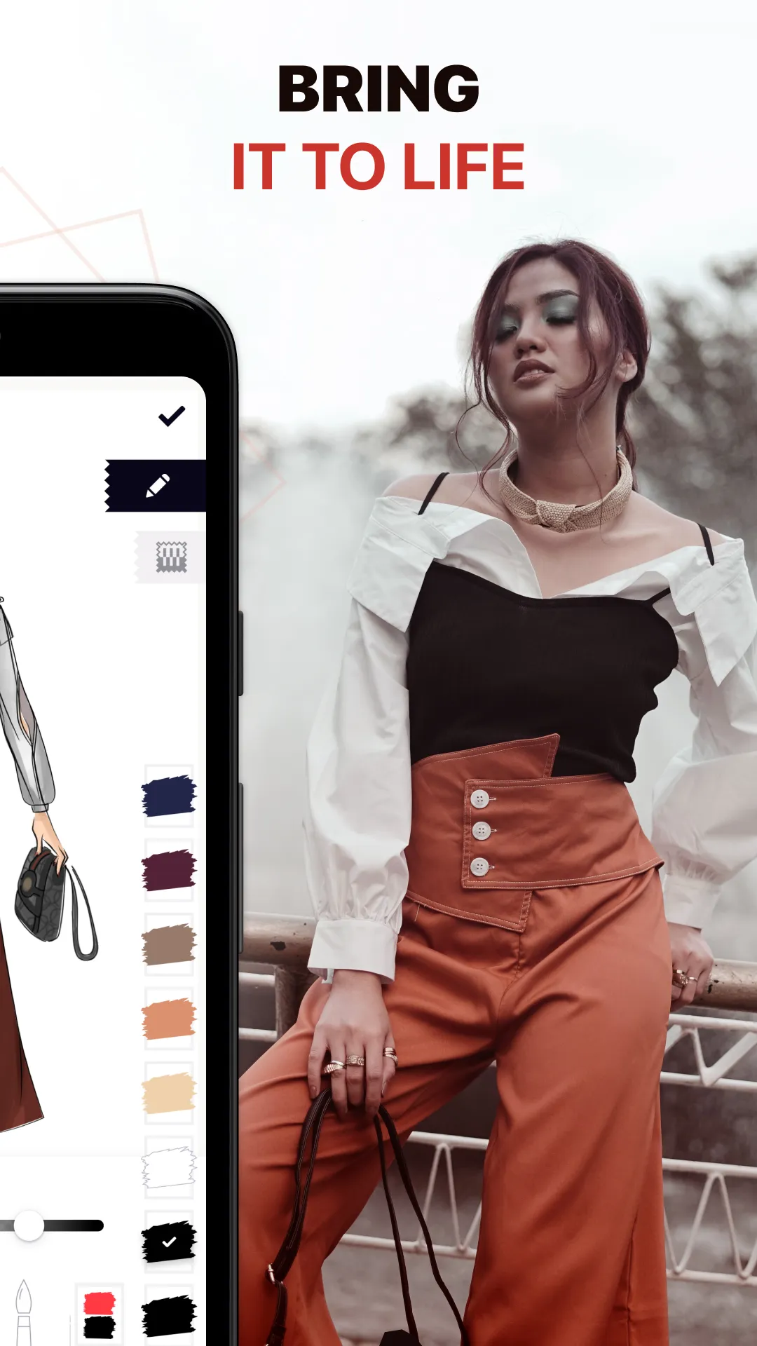 Fashion Design Sketches Book | Indus Appstore | Screenshot