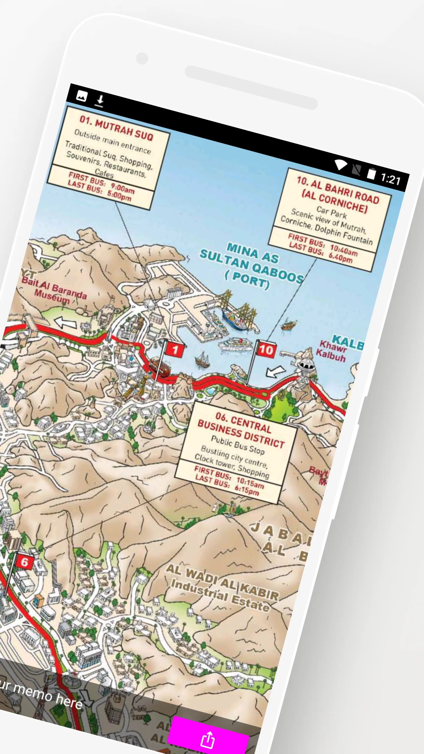 Muscat Oman Travel Guide Map | Indus Appstore | Screenshot