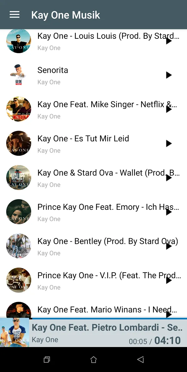 Kay One Musik - German RAP | Indus Appstore | Screenshot