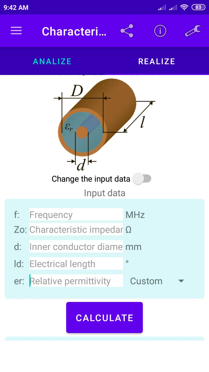 Characteristic impedance | Indus Appstore | Screenshot