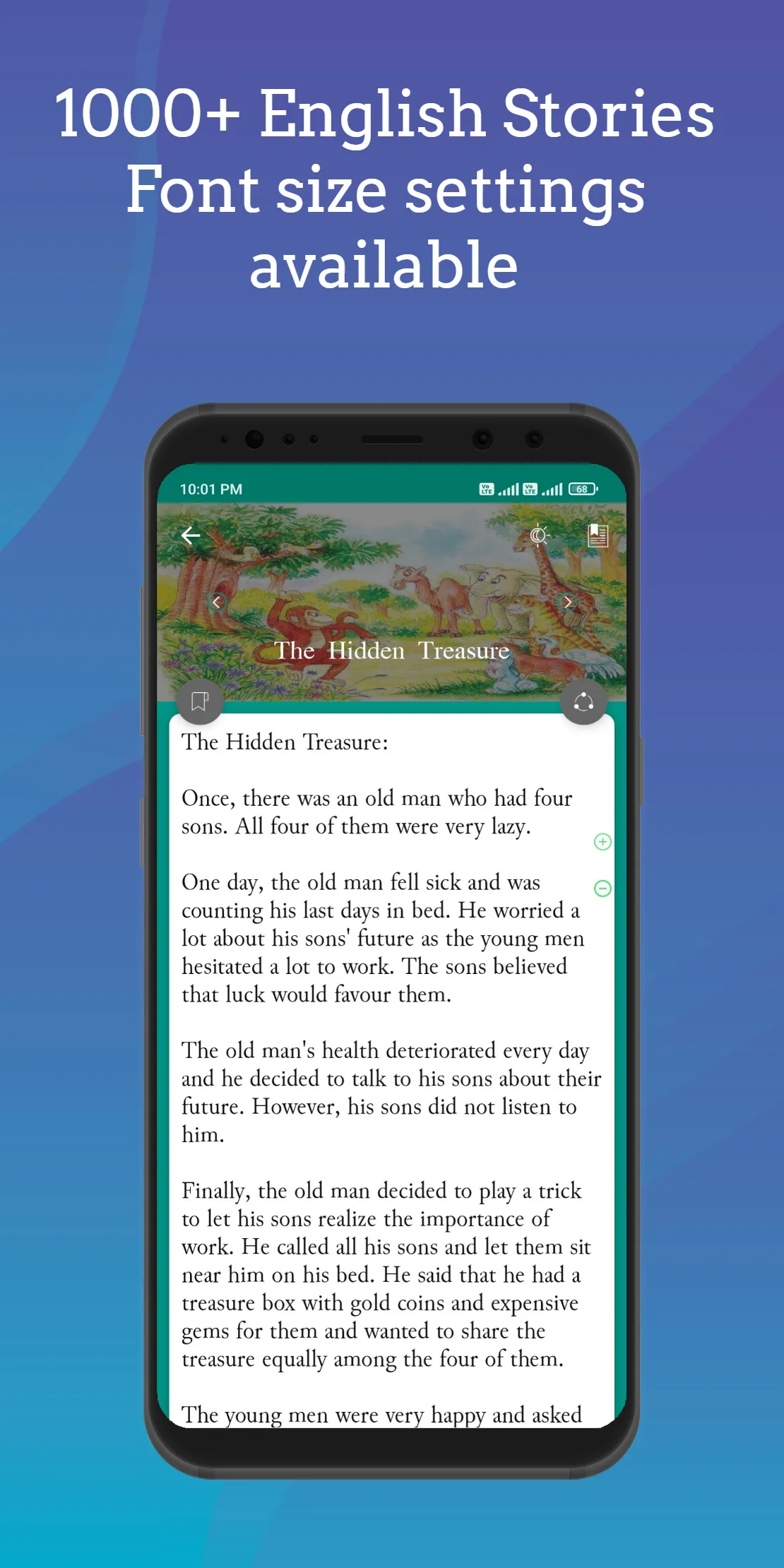 1000+ English Stories Offline | Indus Appstore | Screenshot